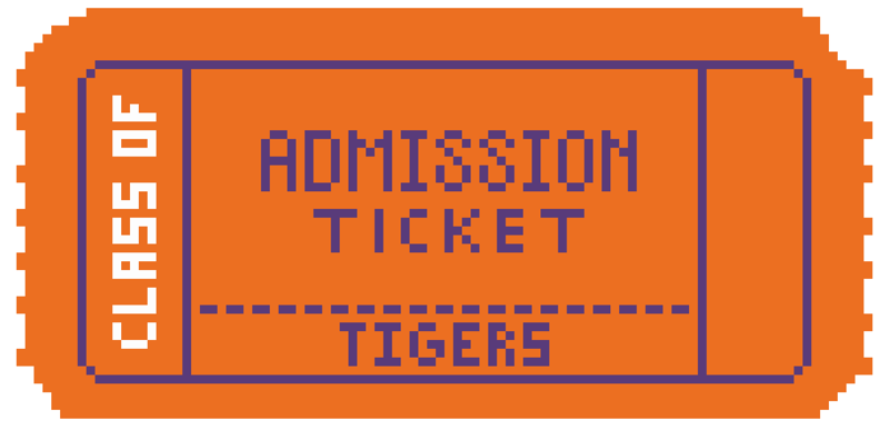 Admissions Ticket