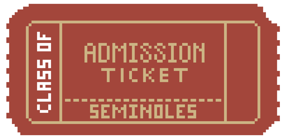 Admissions Ticket