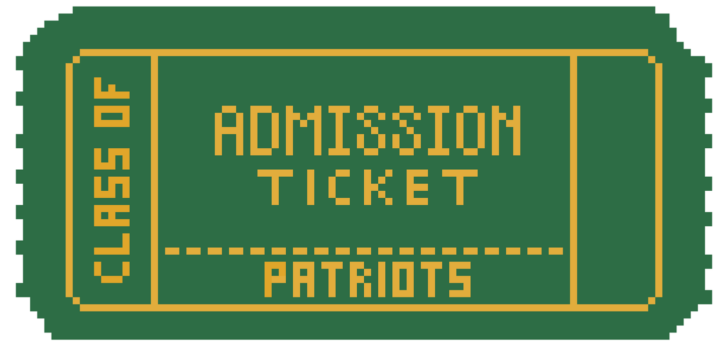 Admissions Ticket