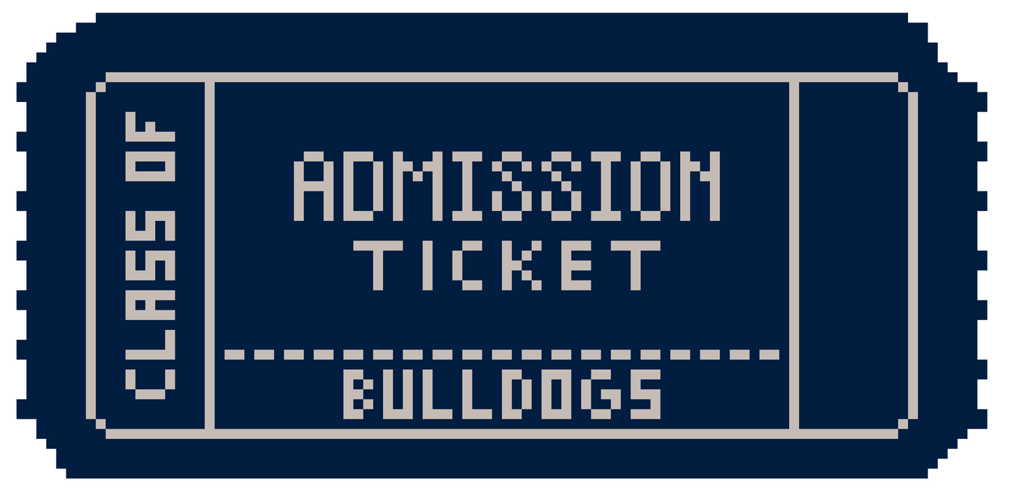 Admissions Ticket