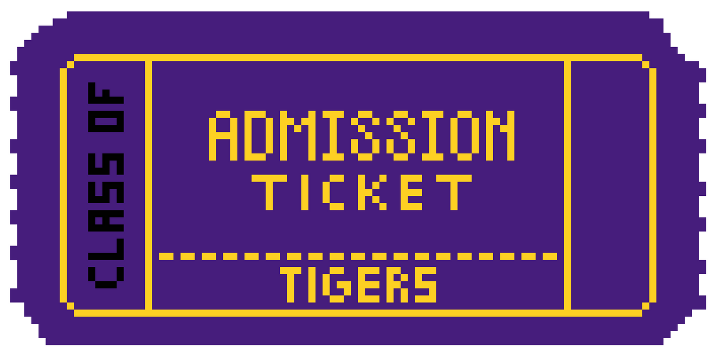 Admissions Ticket