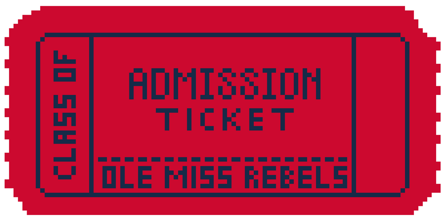 Admissions Ticket