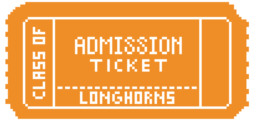 Admissions Ticket