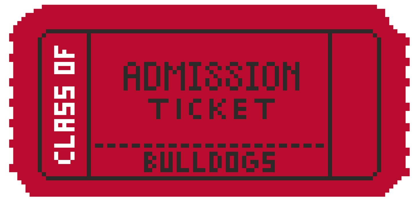 Admissions Ticket