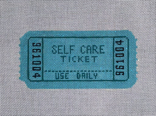 Self Care Ticket -Teal